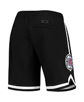 Men's Pro Standard Paul George Black La Clippers Team Player Shorts