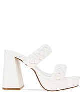 BCBGeneration Women's Gemma Braided Platform Sandal