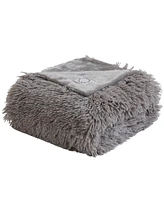 BCBgeneration Shaggy Reversible to Plush Throw Blanket, 50" x 70", Exclusively at Macy's