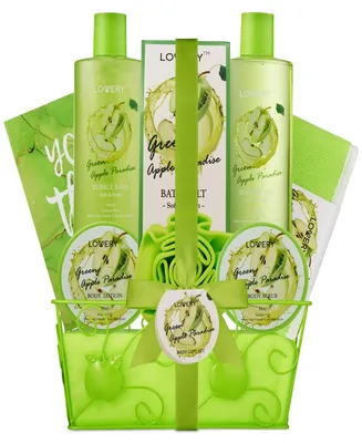 Lovery 9-Pc. Green Apple Paradise Body Care Gift Set