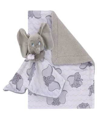 Disney Dumbo Baby Blanket and Security Blanket Set, 2 Pieces