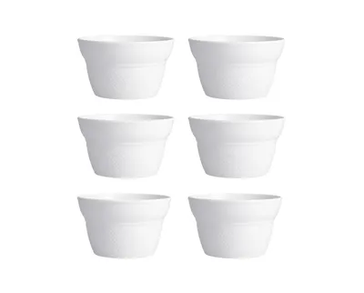Fortessa Melamine Street Eats Waffle Cups, Set of 6
