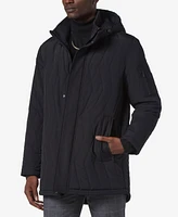 Marc New York Men's Foley Zig-Zag Quilt Hooded Parka