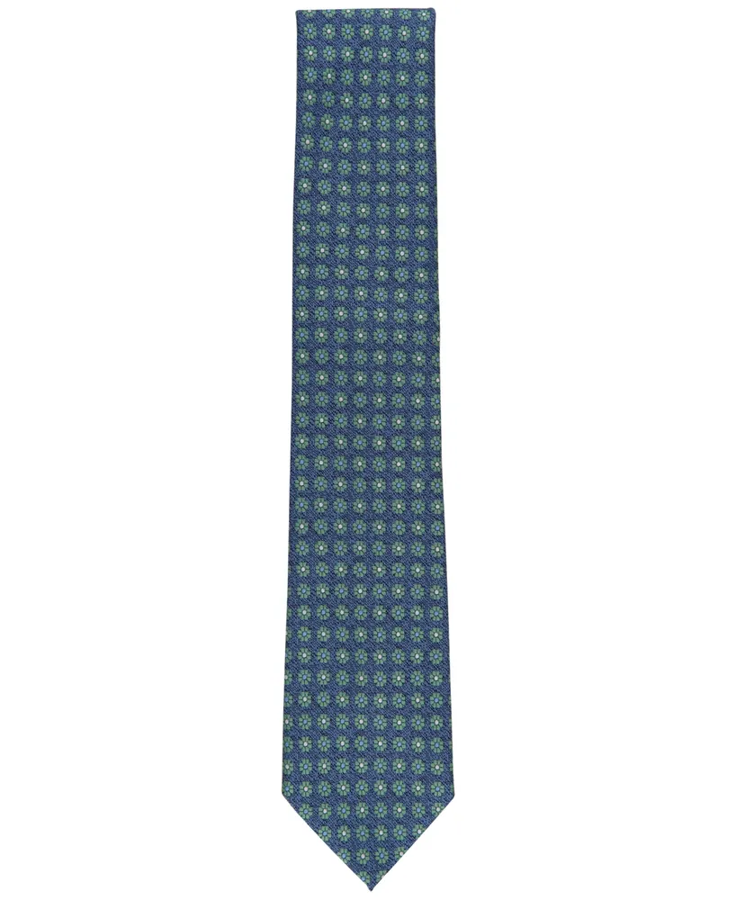 Club Room Men's Myrtle Medallion Tie, Created for Macy's