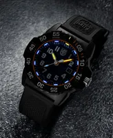 Luminox Men's Swiss Navy Seal Foundation Exclusive Military Dive Black Rubber Strap Watch 45mm
