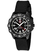 Luminox Men's Swiss F-11 Nighthawk Pilot Gmt Black Kevlar Strap Watch 44mm