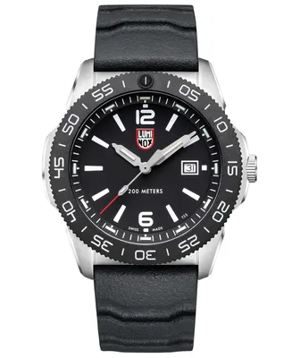 Luminox Men's Swiss Pacific Diver Black Rubber Strap Watch 44mm