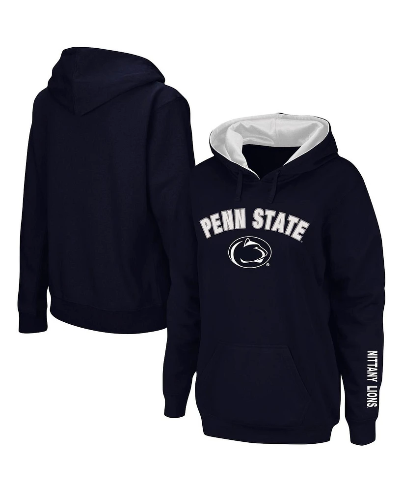 Women's Penn State Nittany Lions Arch and Logo 1 Pullover Hoodie