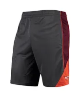 Men's Colosseum Charcoal Virginia Tech Hokies Turnover Team Shorts