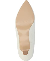 Journee Collection Women's Tenlee Pointed Toe Kitten Heel Dress Booties