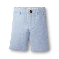 Hope & Henry Baby Boys Organic Seersucker Short