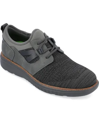 Vance Co. Men's Claxton Tru Comfort Foam Knit Lace-Up Round Toe Sneaker