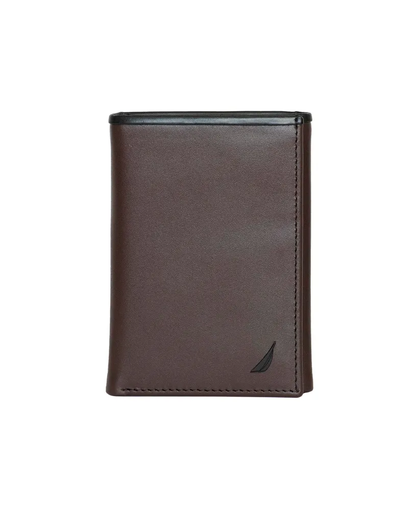 Nautica Men's Pop J Class Trifold Wallet
