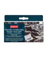 Derwent Tinted Charcoal Paint Pan 12 Piece Color Set