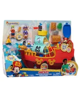 Mickey Mouse Pirate Ship Set, 15 Piece