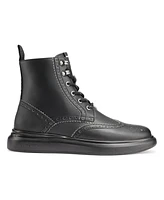 Karl Lagerfeld Men's Side Zip Wingtip Boot