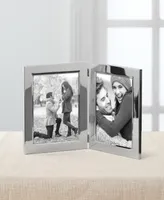 Reed & Barton Classic Double Photo Frame, 5" x 7" - Silver