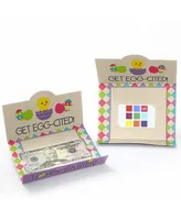 Big Dot of Happiness Hippity Hoppity - Easter Bunny Party Money and Gift Card Holders - Set of 8