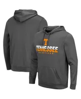 Men's Colosseum Charcoal Tennessee Volunteers Lantern Pullover Hoodie