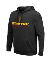 Men's Colosseum Black Arizona State Sun Devils Lantern Pullover Hoodie