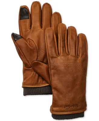 Timberland Men's Heirloom Leather Touch-Tip Gloves