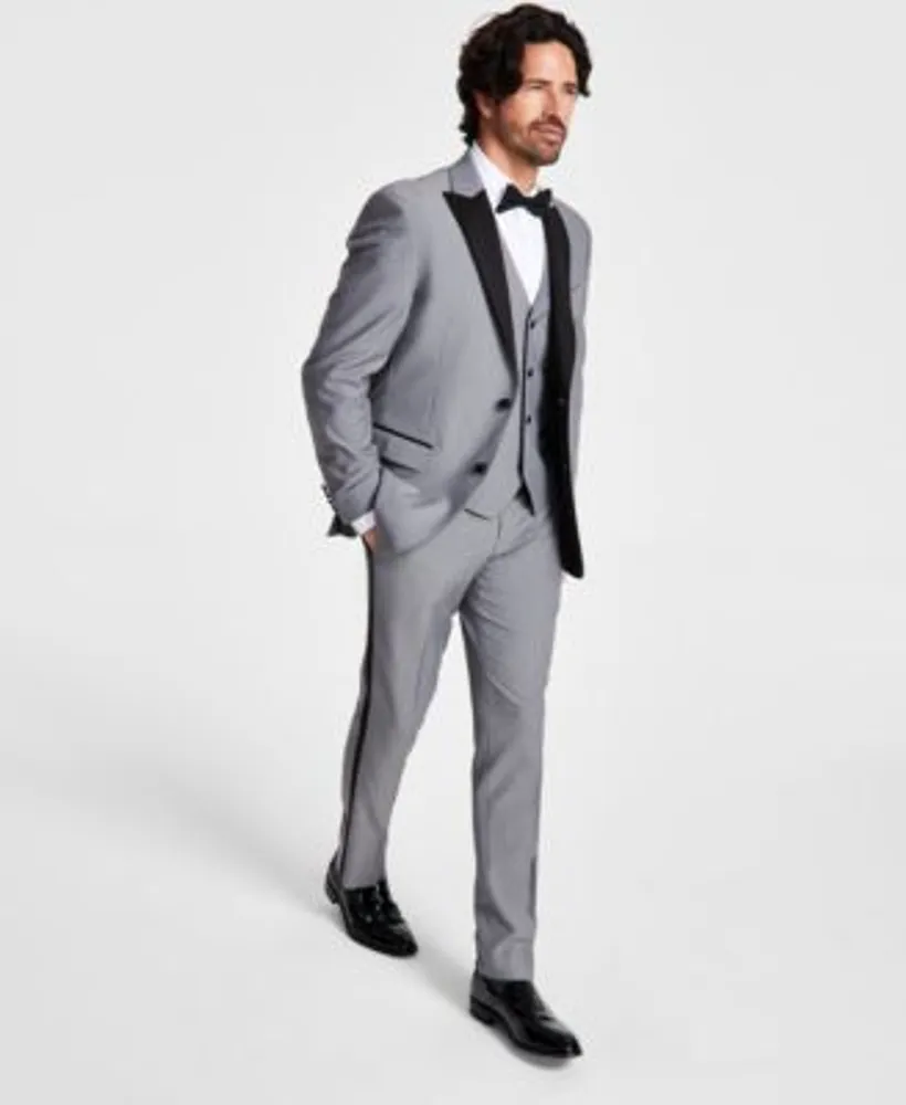 Alfani Mens Slim Fit Tuxedo Suit Separates Created For Macys
