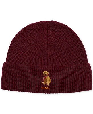 Polo Ralph Lauren Men's Embroidered Golden Retriever Beanie