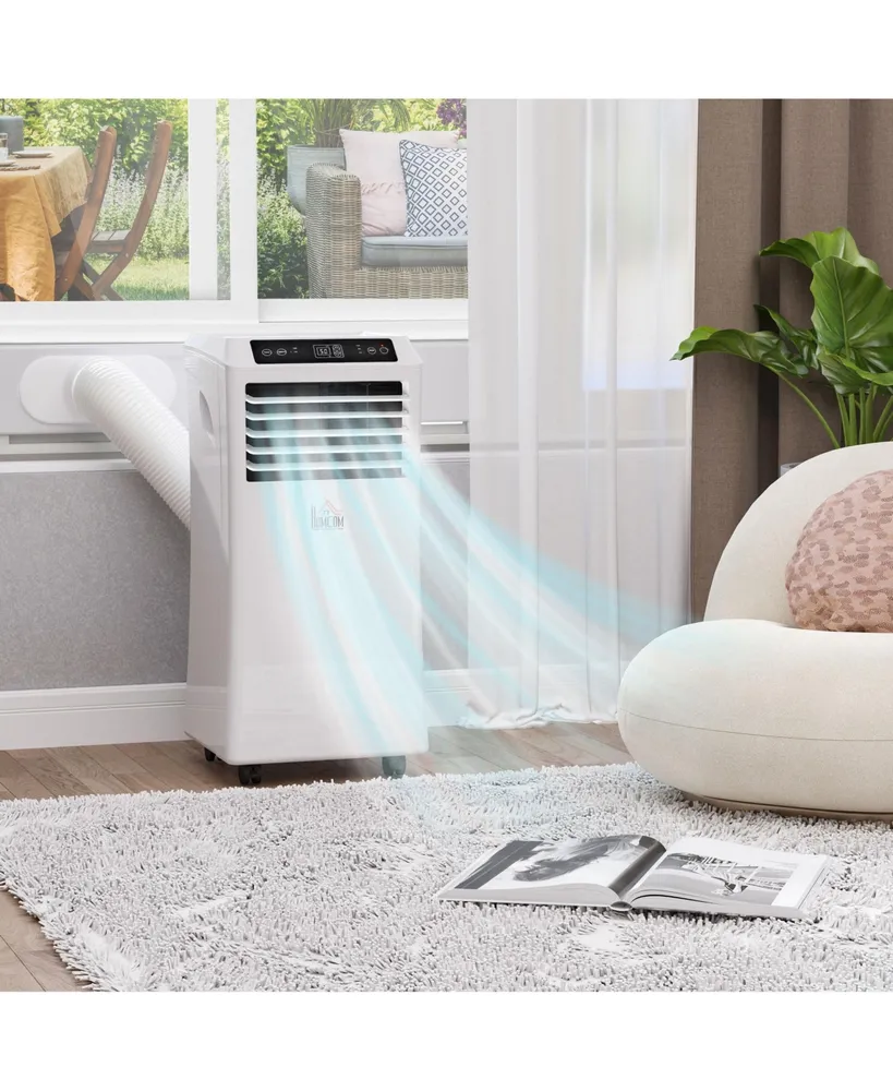 Homcom Mobile Air Conditioner w/ 4 Modes, 24H Timer, Wheels, 161 Sq. Ft