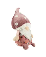 Springtime Floral Mushroom Gnome, 10.5"