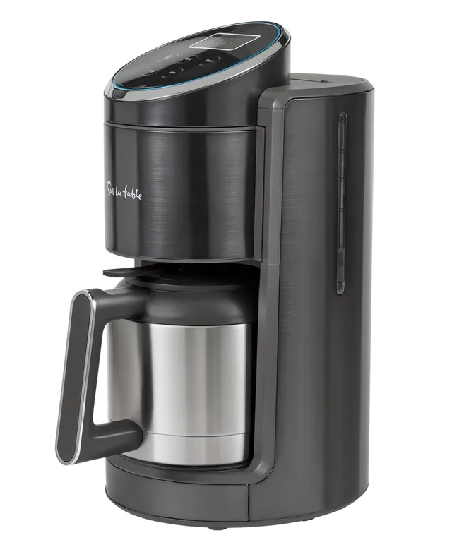 Sur La Table 12 Cup Automatic Drip Coffeemaker with Thermal Carafe - Charcoal