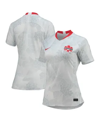 Women's Nike White Canada National Team Away Replica Jersey