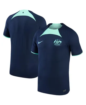 Men's Nike Navy Australia National Team 2022/23 Away Replica Jersey
