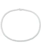 Grown With Love Lab Grown Diamond 17" Tennis Necklace (10 ct. t.w.) in 14k White Gold
