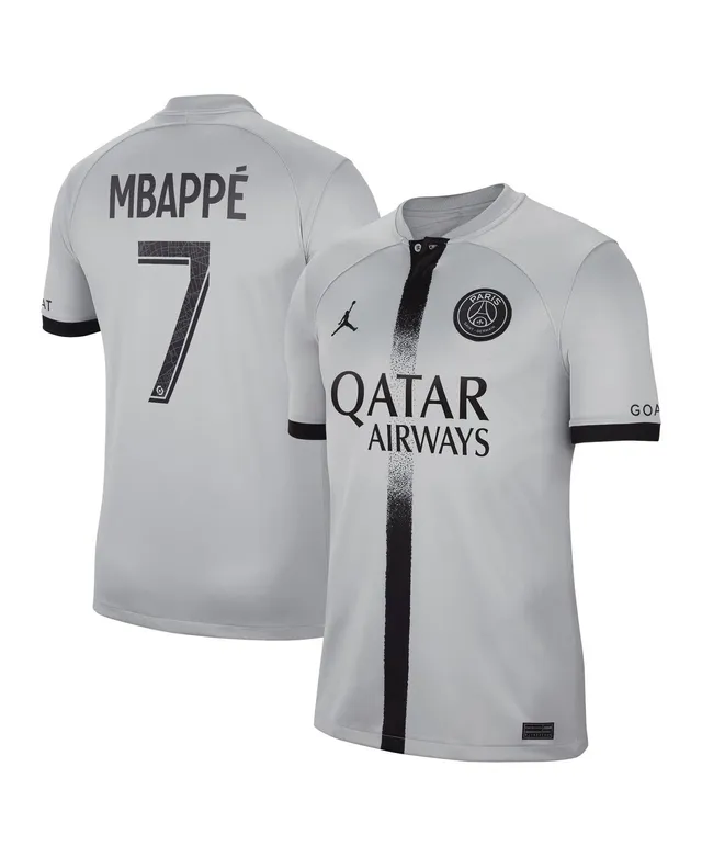 Men's Nike Kylian Mbappe White France National Team 2022/23 Away Breathe Stadium Replica Player Jersey