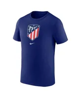 Men's Nike Navy Atletico de Madrid Crest T-shirt