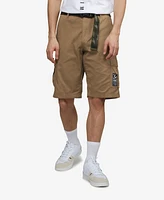 Ecko Unltd Men's Rewind Belted Cargo Shorts