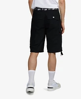 Ecko Unltd Men's Recon-Go Belted Cargo Shorts