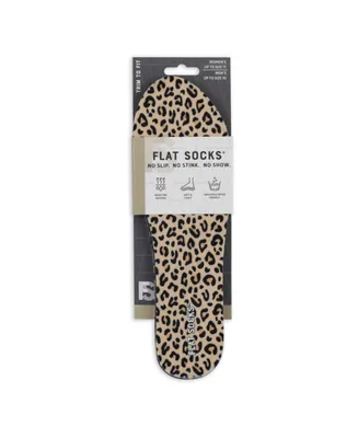 Flat Socks Women's Black, Leopard, Snow