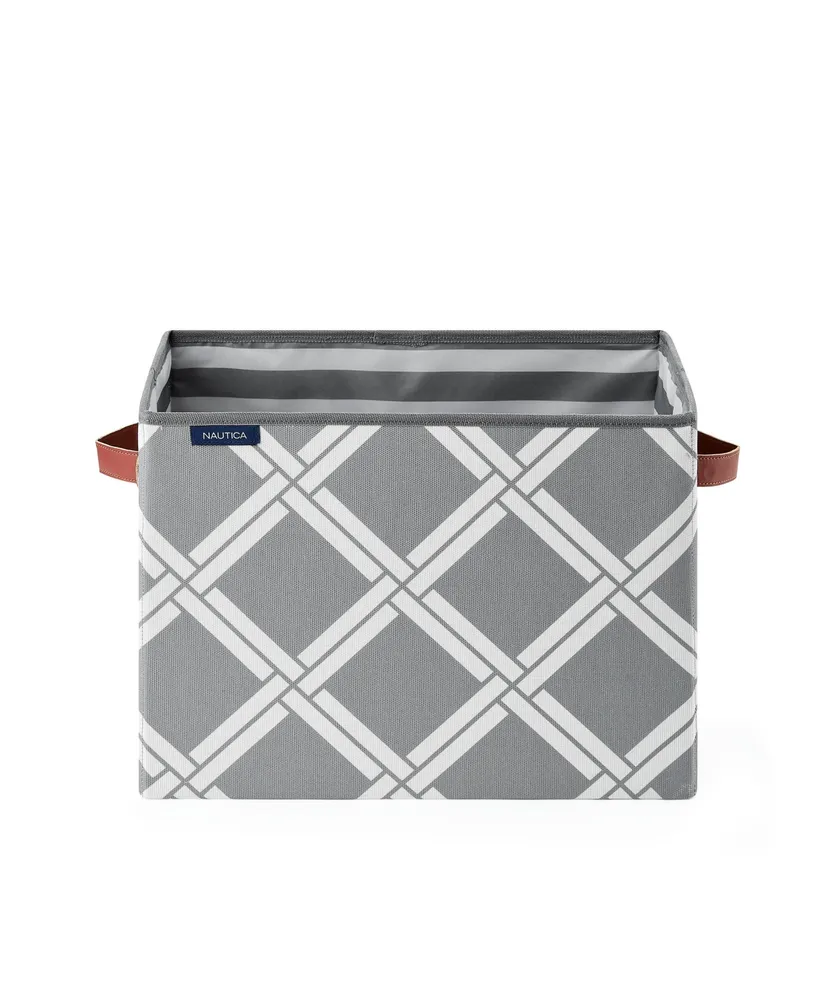 Nautica Folded Rectangle Bin Box Weave