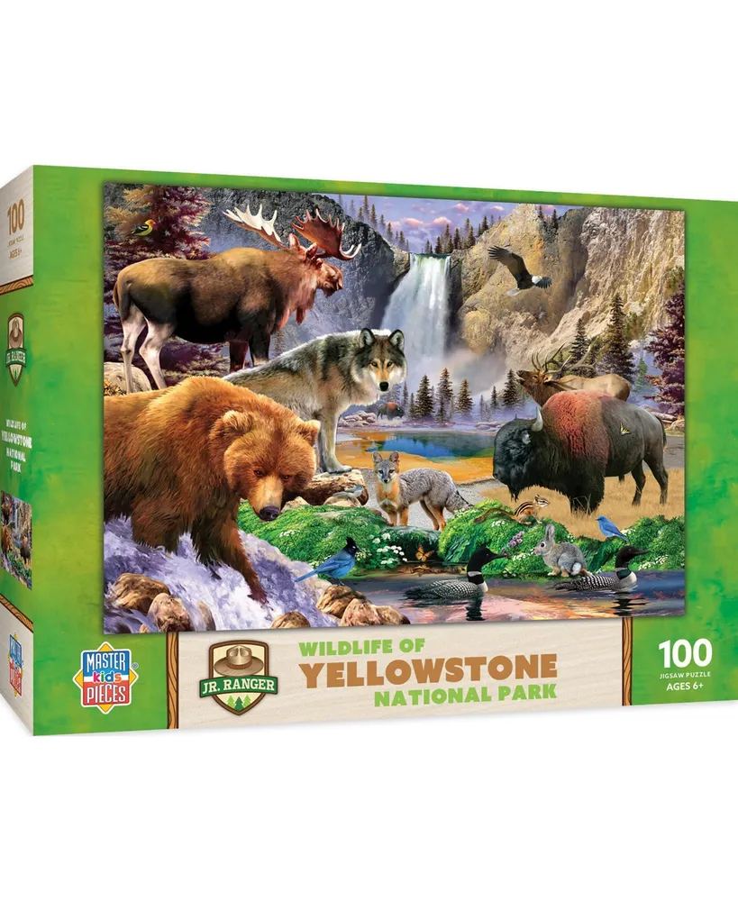 Masterpieces Wildlife of Yellowstone National Park - 100 Piece Puzzle