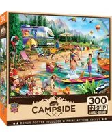 Masterpieces Campside Day at the Lake 300 Piece Ez Grip Jigsaw Puzzle