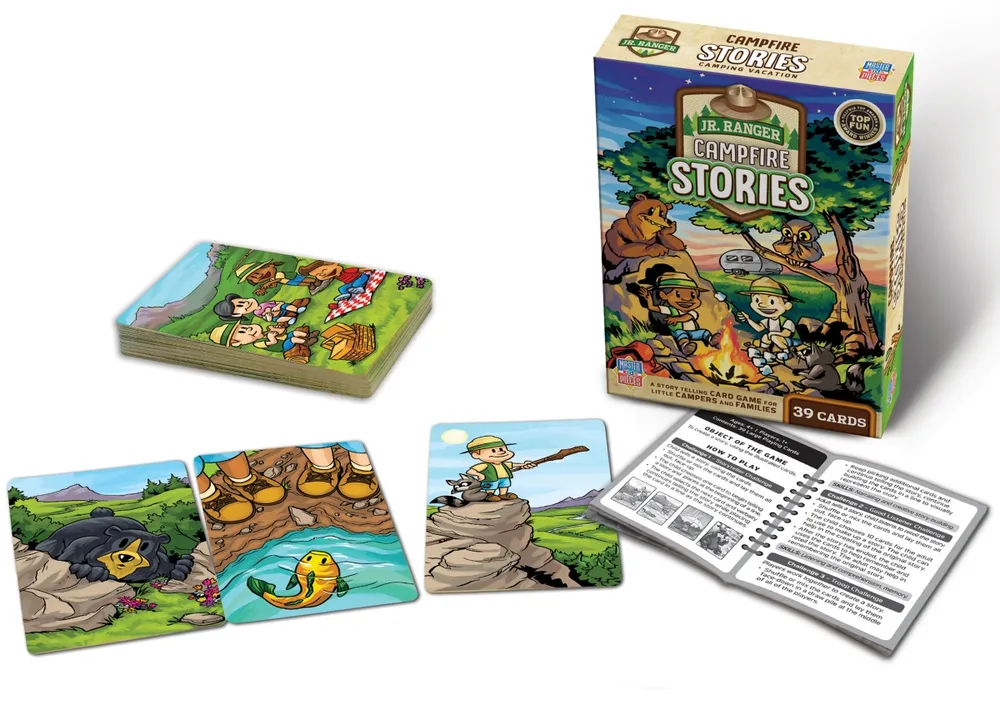 Masterpieces Kids Games - Jr Ranger - Campfire Stories Kids Card Game