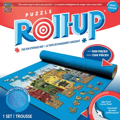 MasterPieces Puzzles Puzzle Roll Up - 8" - up to 1500 piece Puzzle - Roll and Stow