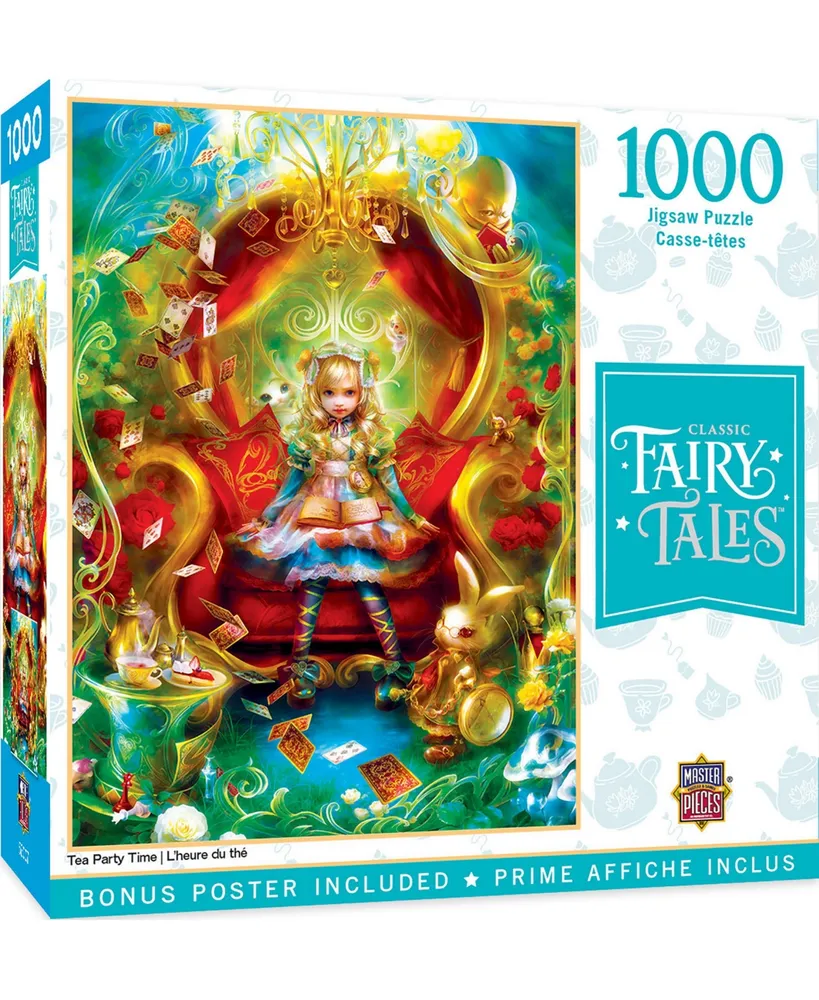 Masterpieces Puzzles Classic Fairytales - Tea Party Time 1000