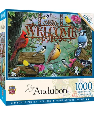 Masterpieces Audubon - Perched 1000 Piece Jigsaw Puzzle for Adults