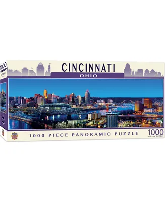 Masterpieces Cincinnati 1000 Piece Panoramic Jigsaw Puzzle for Adults