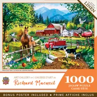 MasterPieces Art Gallery - White Dove Farm 1000 Piece Jigsaw Puzzle