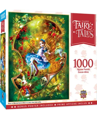 Masterpieces Classic Fairy Tales - Alice in Wonderland 1000 Piece Puzzle