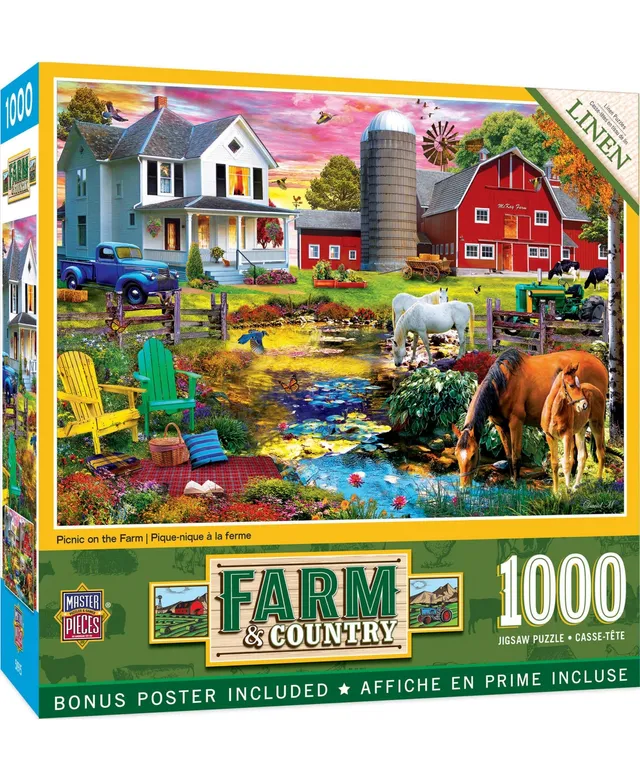 The Country Set' country animal Jigsaw Puzzle