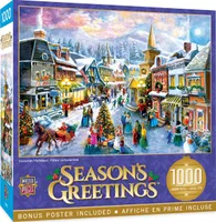 Masterpieces Season's Greetings - Victorian Holidays 1000 Piece Puzzle